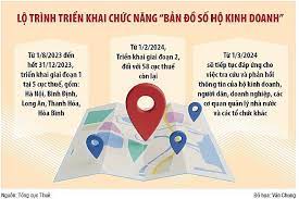 Triển khai bản đồ số hộ kinh doanh trên địa bàn tỉnh Hải Dương